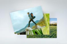 Öko-Fotos auf Recyclingpapier